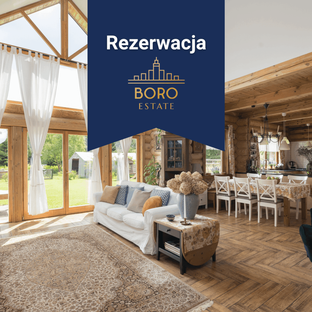 Dom z Bali, na skraju lasu